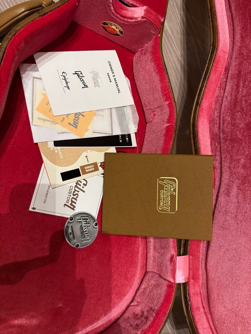 ギター Gibson CS 59LPGloss/ Factry Burst Rtop