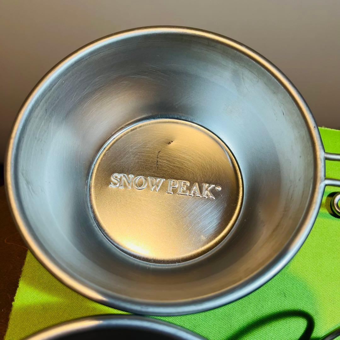 スノーピーク　旧ロゴ　シェラカップ