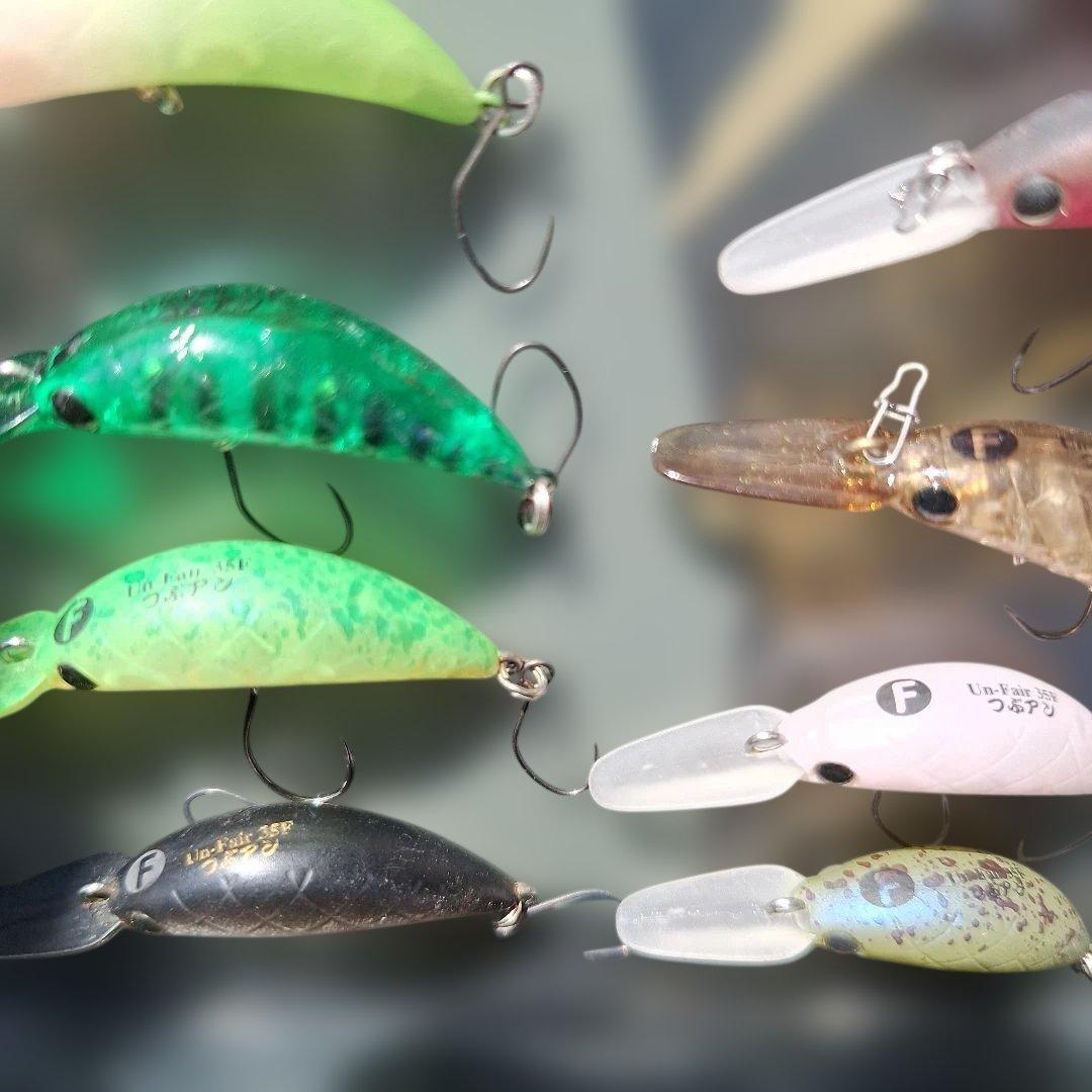 美品アンフェアつぶあん35Fラッキークラフト13個セットオリカラ限定