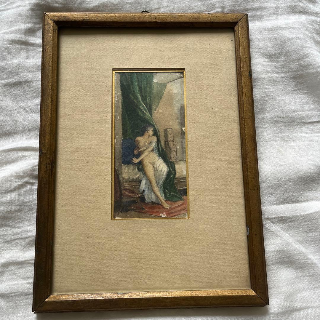 フランス アンティーク 蚤の市 オブジェ アート 絵画 ミッドセンチュリー