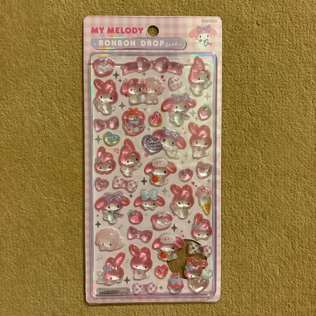 正規品　サンリオ　ボンボンドロップシール　第2弾　コンプリートセット