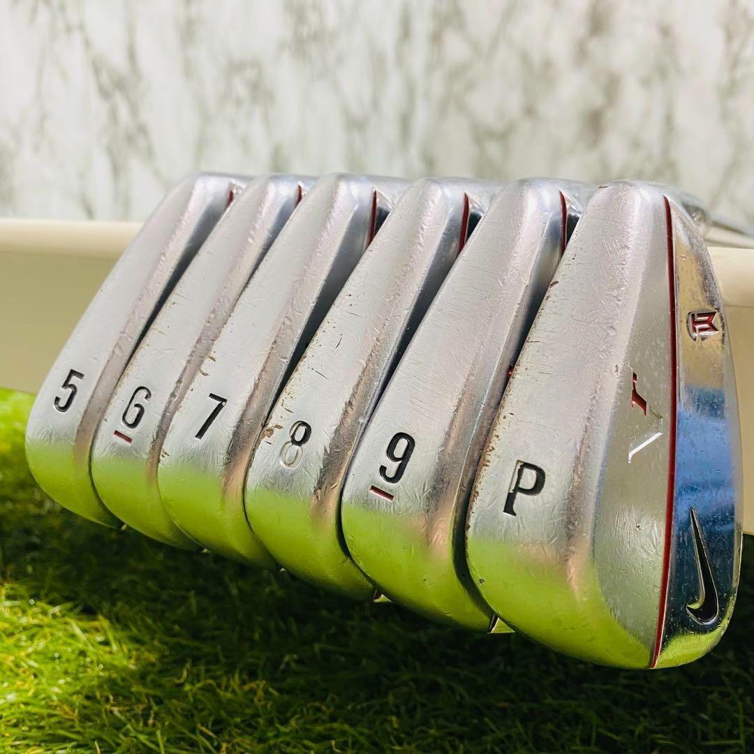 【レア】ナイキ タイガーウッズ TW BLADE メンズアイアンセット 6本 R