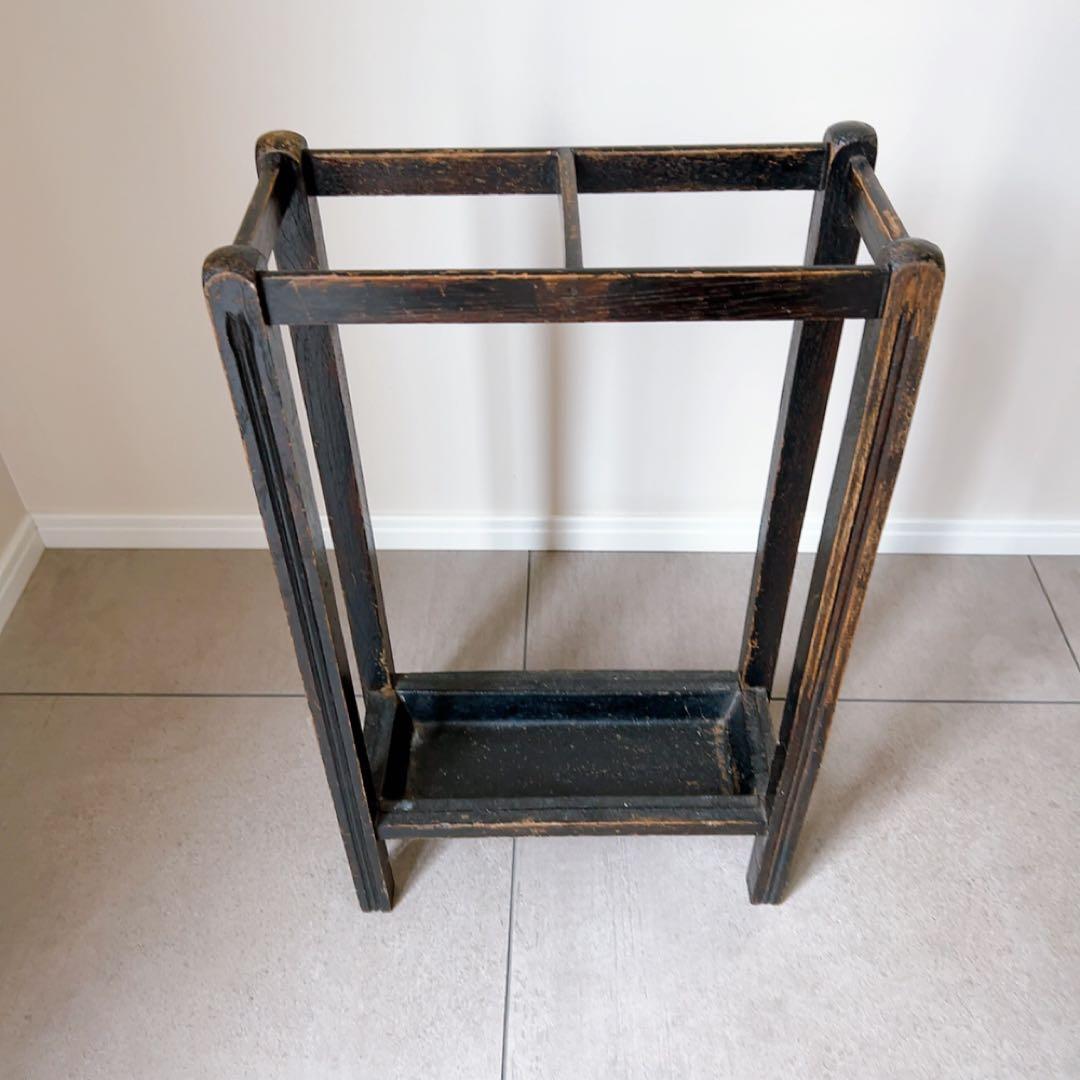 イギリス　オールド　ステッキホルダー　アンティーク　傘立て