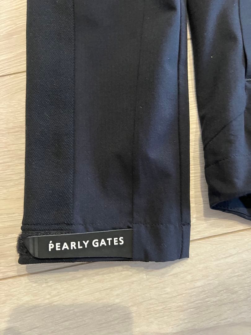 【PEARLY GATES】フルジップフーディジャケット ダークインディゴブルー