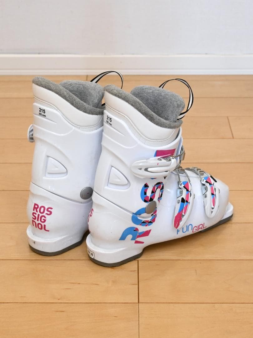 ロシニョール ジュニアスキー 板・ブーツ・ストックセット テレイン116cm