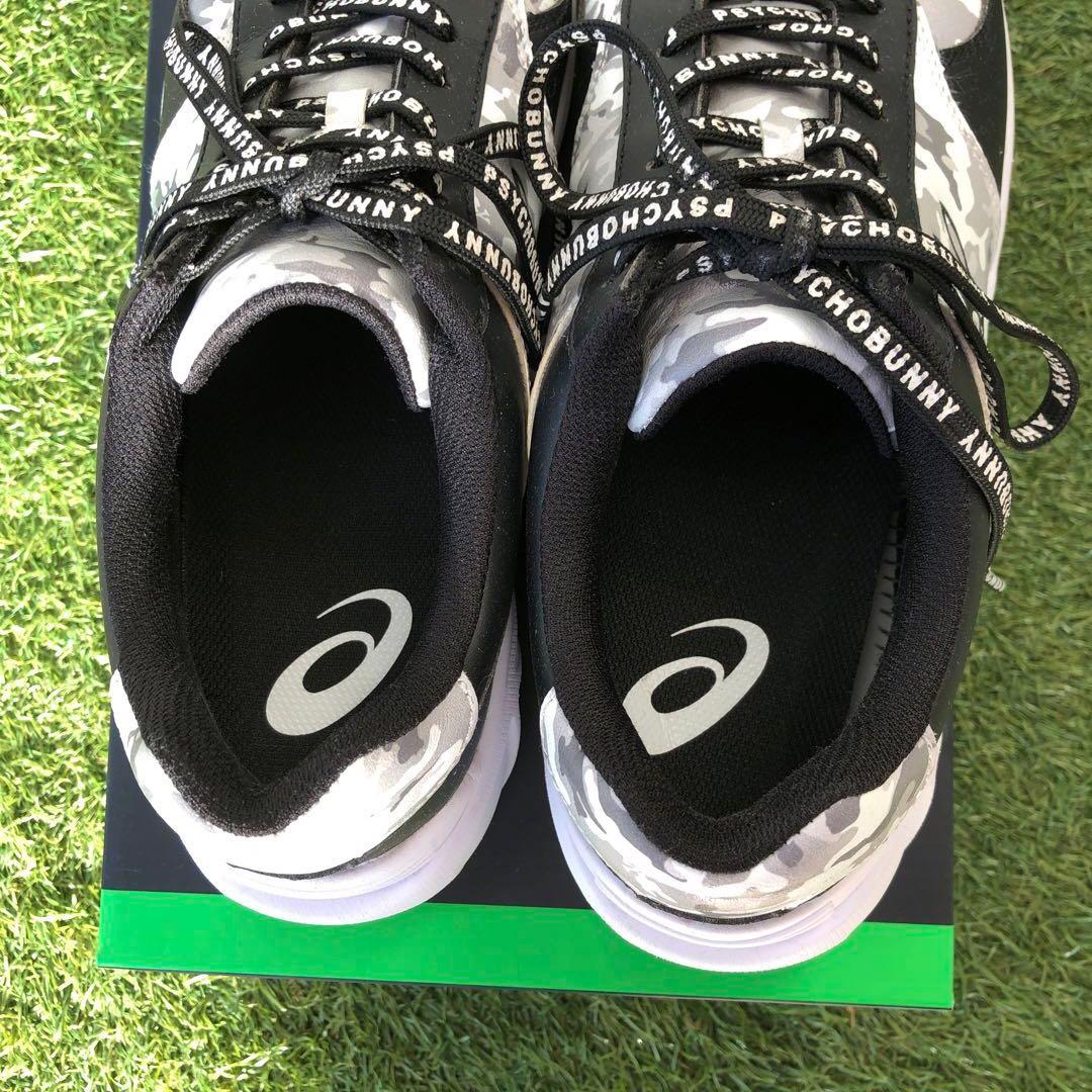 PSYCHO BUNNY カモフラージュ ゴルフスニーカーサイズ27.5cm