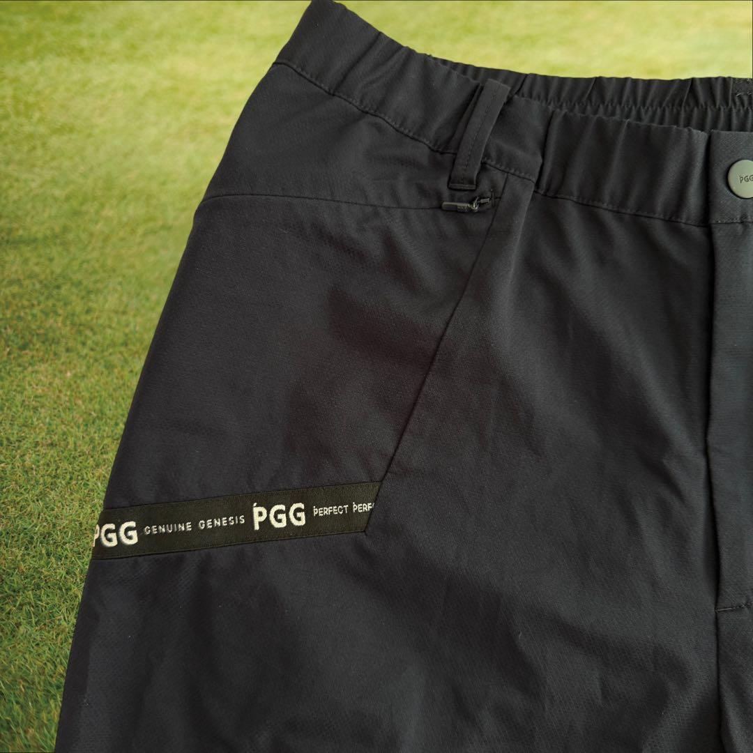 現行モデル　パーリーゲイツ　PGG パンツ XL〜XXL相当 紺 ジョガーパンツ