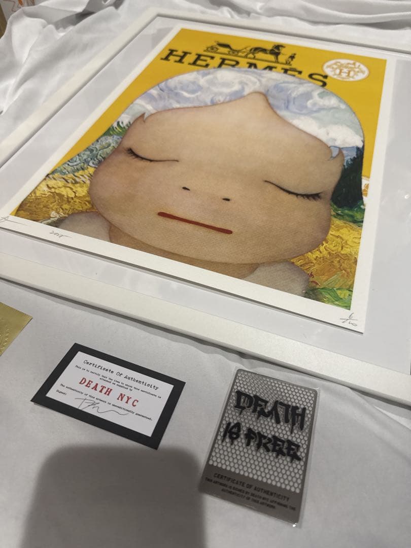 DEATH NYC 現代アートポスター　世界100枚限定　奈良美智