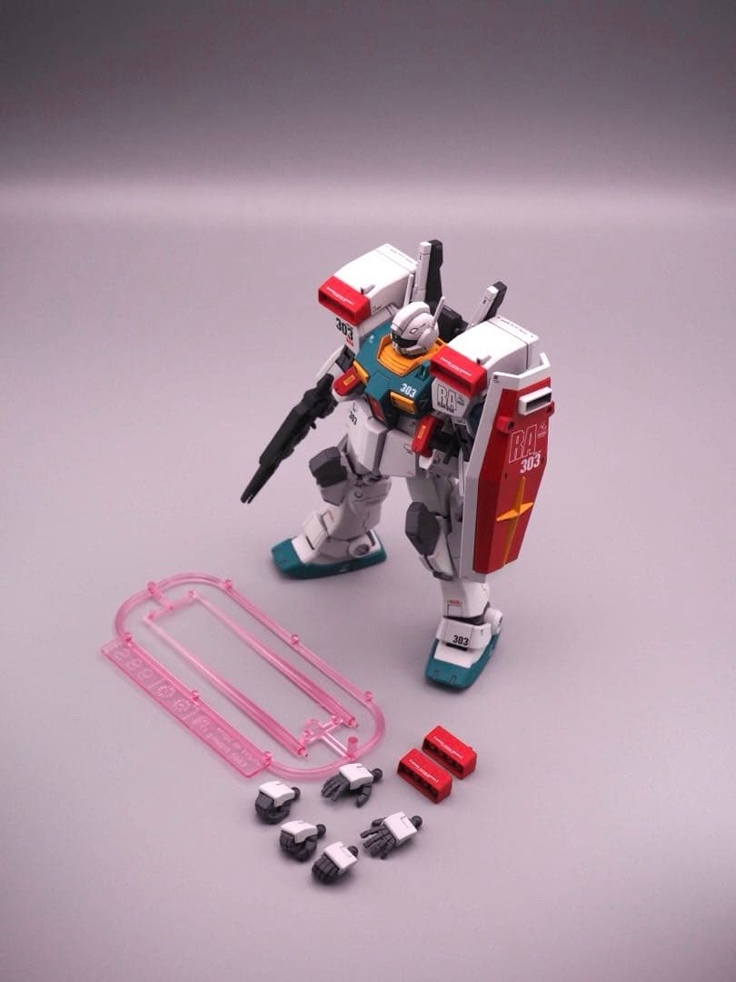 HGUC_ジムⅢ_全塗装・完成品