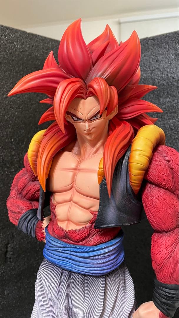 ドラゴンボールGT希少スタチュー1/4サイズゴジータサイヤ人４