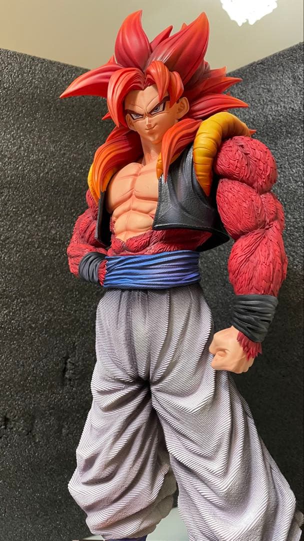 ドラゴンボールGT希少スタチュー1/4サイズゴジータサイヤ人４