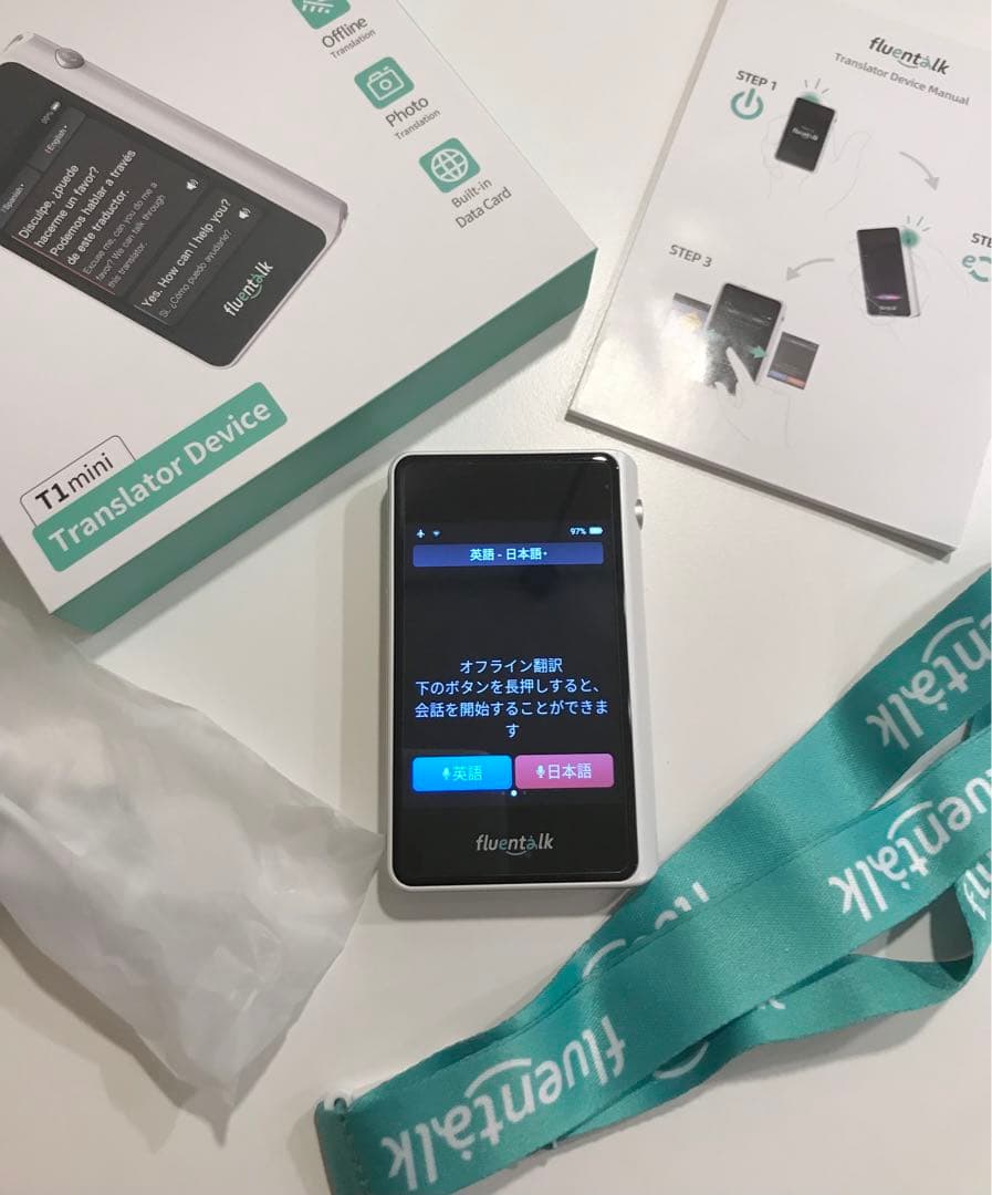 Fluentalk by Timekettle T1mini 翻訳機