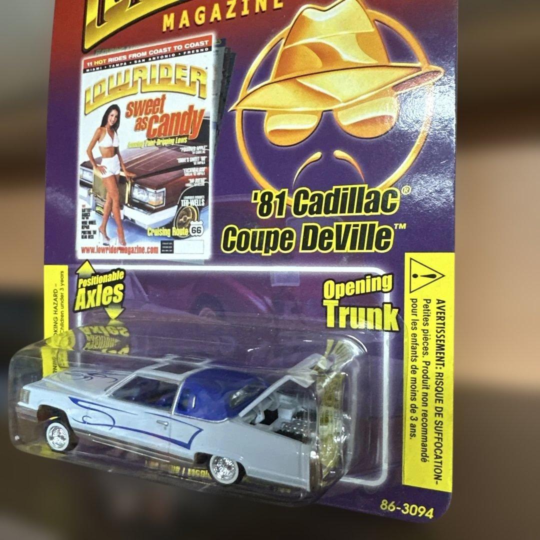 '81 Cadillac キャデラック　LOWRIDER 超入手困難　1/64
