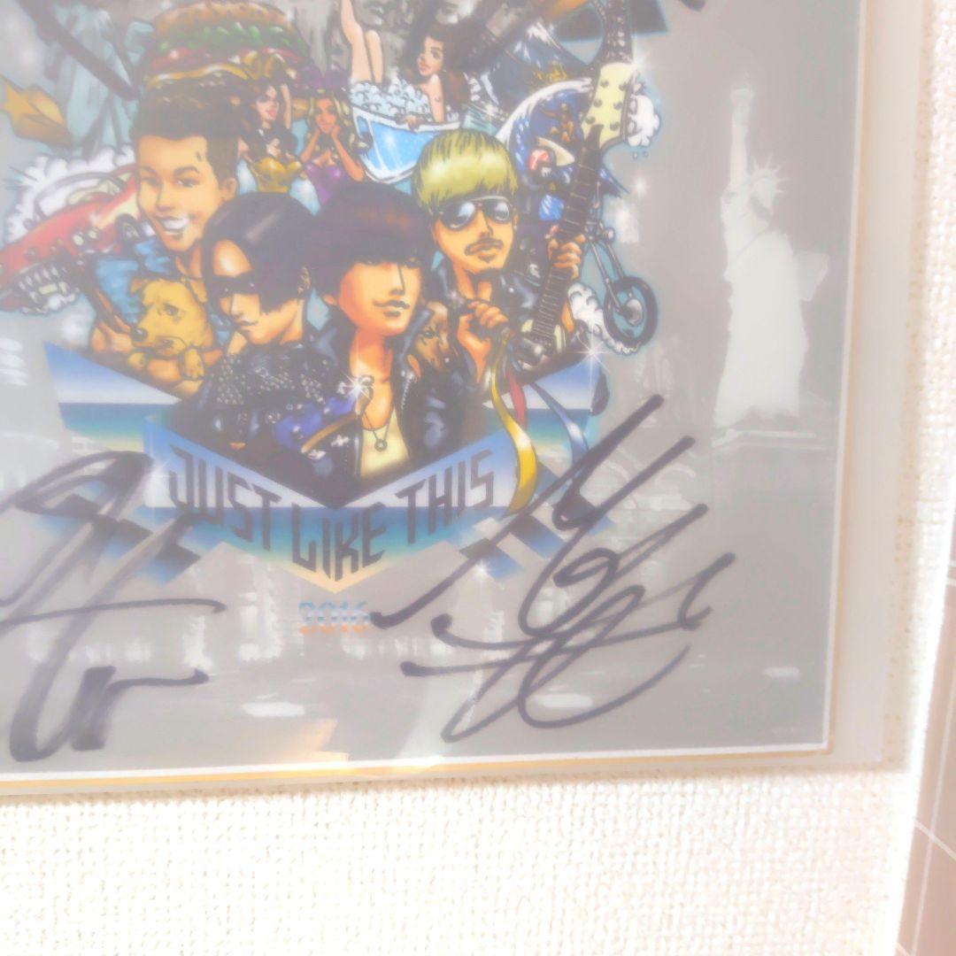 レア　SPYAIR JUST LIKE THIS 2016 直筆サイン