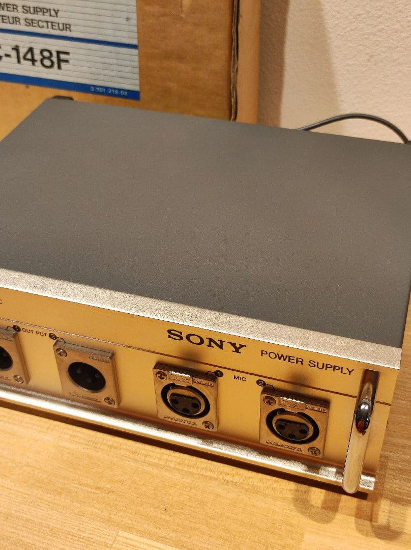 箱付き美品 SONY AC-148F 48V ファンタム電源