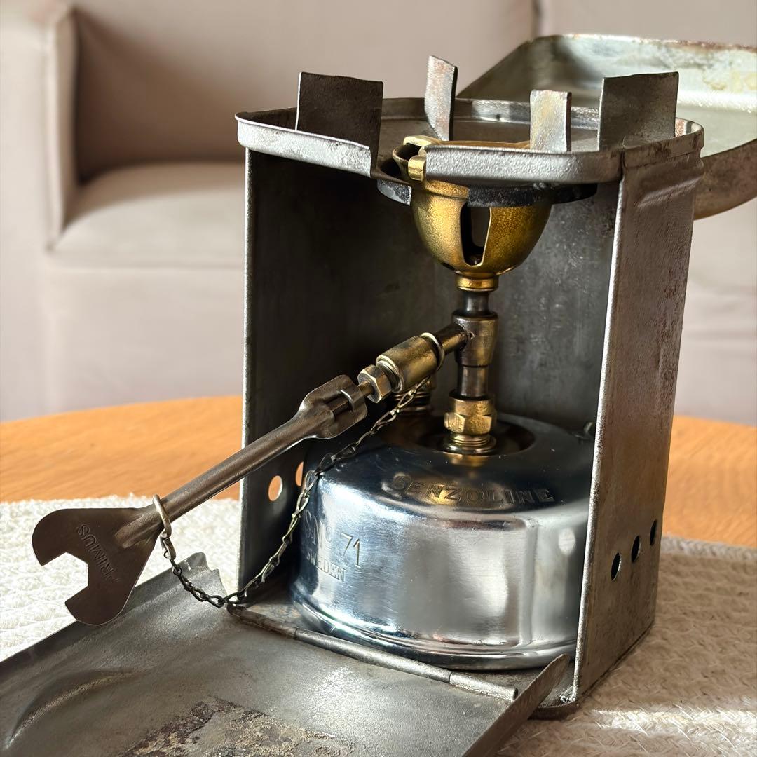 Primus プリムス 71 ストーブ クッカー メッキタンク シングルバーナー