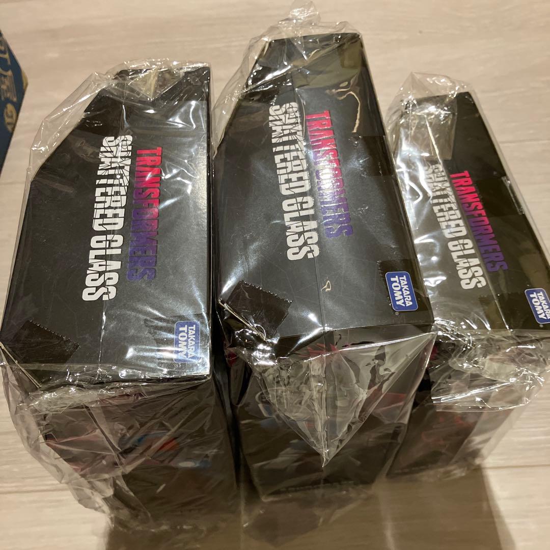 トランスフォーマー シャッタードグラス アジア版 未開封　3体セット　シージ