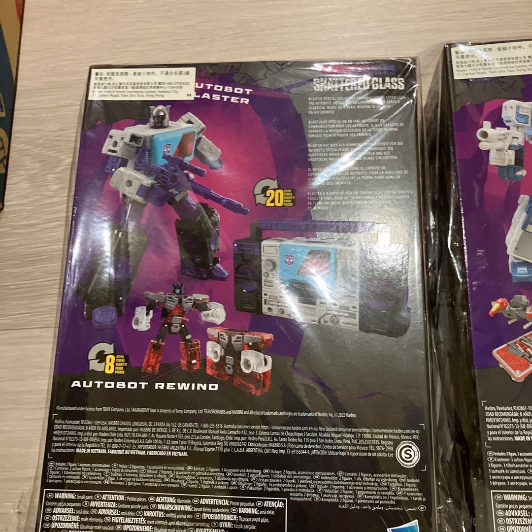トランスフォーマー シャッタードグラス アジア版 未開封　3体セット　シージ