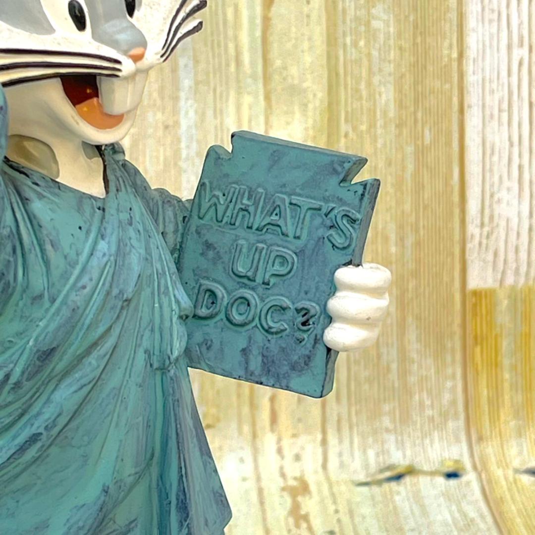 希少★ワーナーブラザーズ バックスバニー 自由の女神像 フィギュア スタチュー