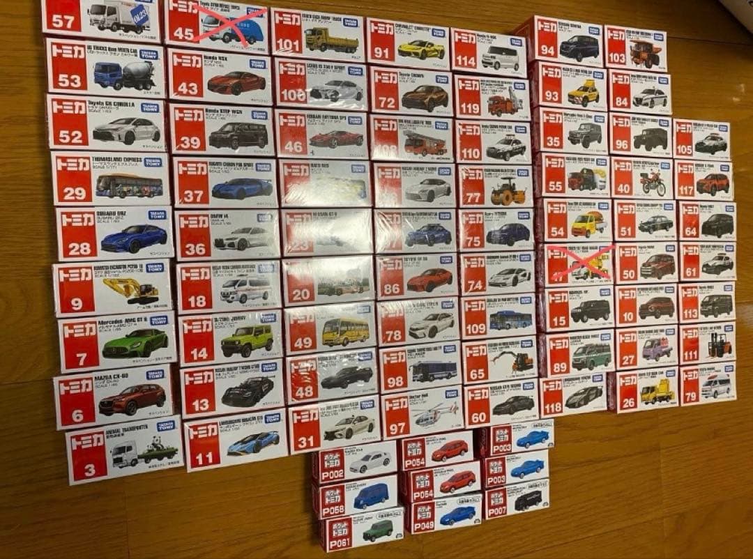 トミカ ミニカー セット 未使用 多数