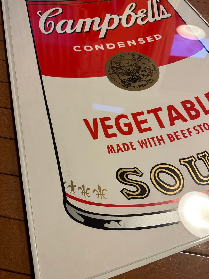 【taku】アンディ・ウォーホル　キャンベル缶 サンデー・B・モーニング