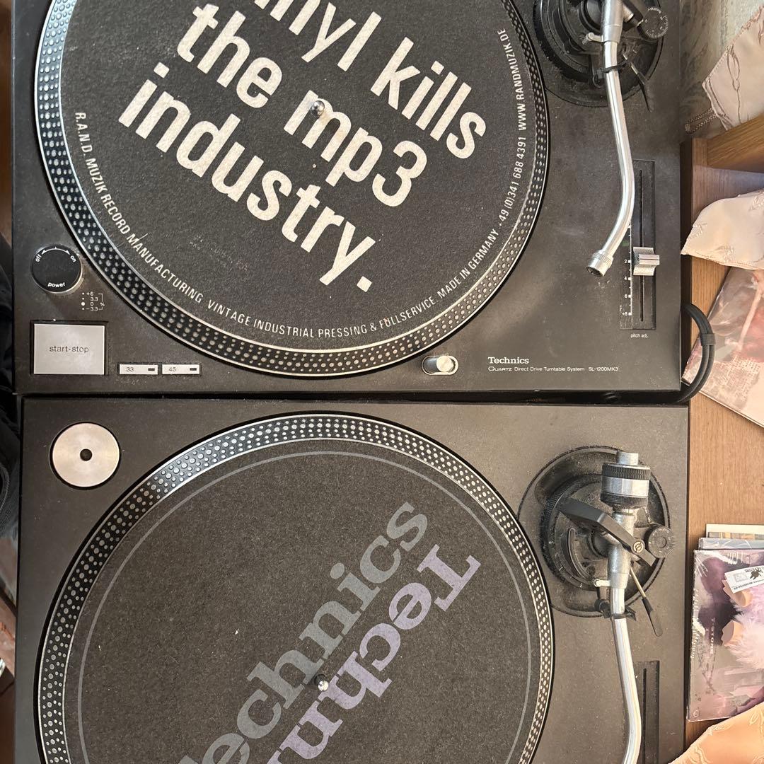 Technics SL-1200 MK3ターンテーブル 2台セット