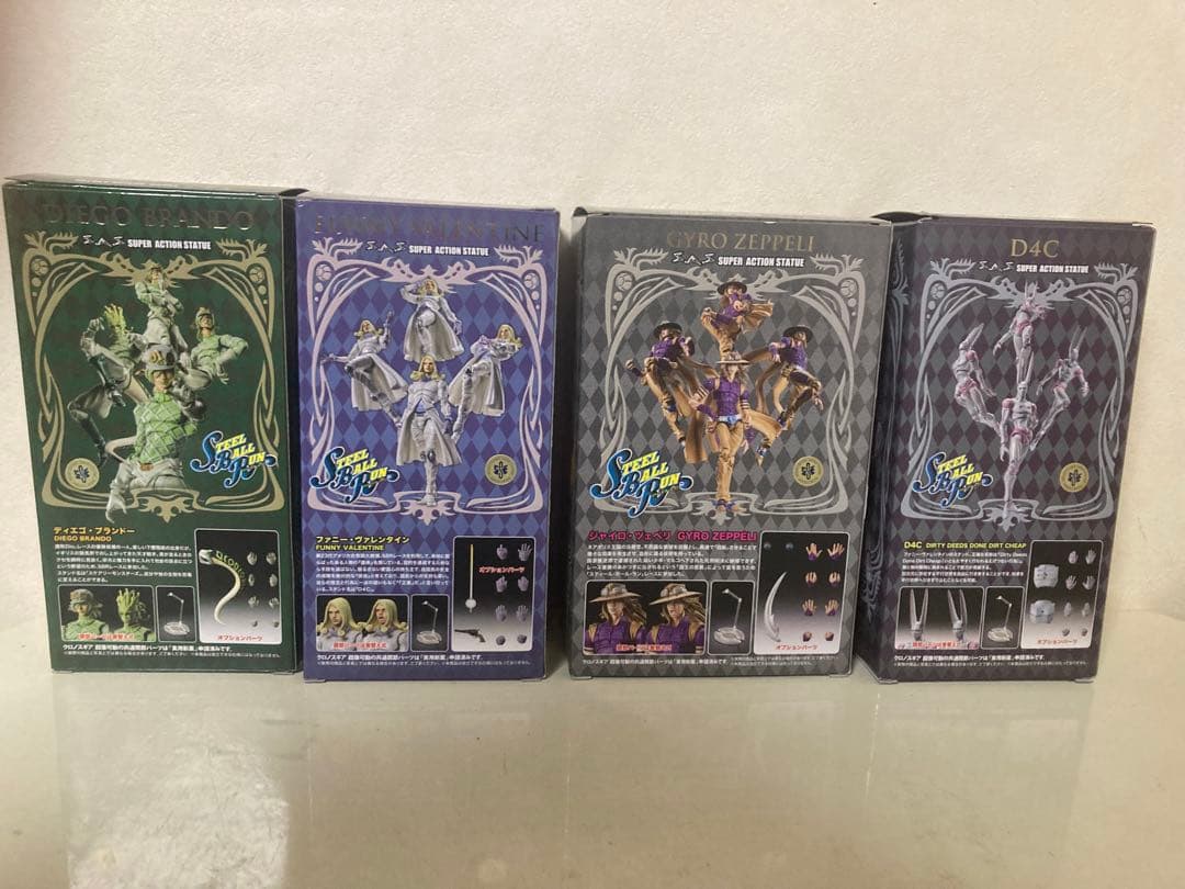ジョジョの奇妙な冒険 フィギュアセット　限定特典付き