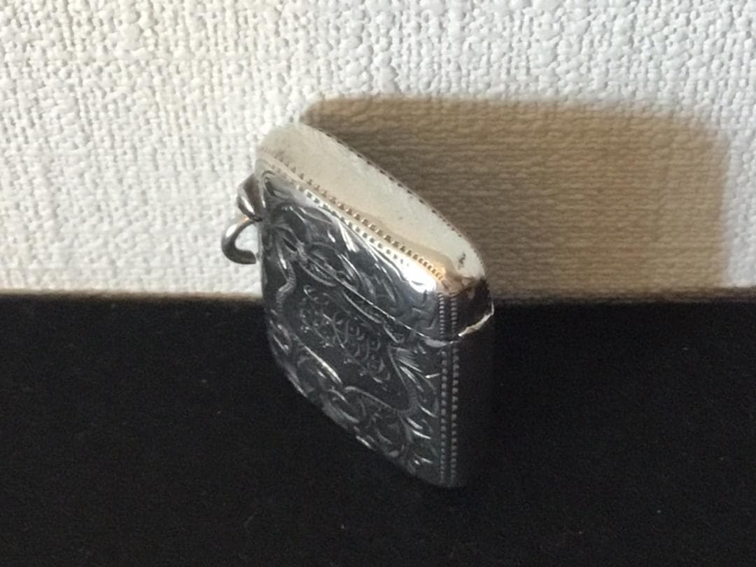 Joseph Gloster バーミンガム 1901年　マッチケース　シルバー