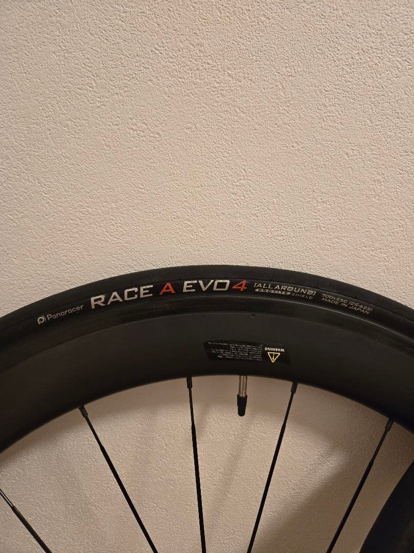 SUPERTEAM 60mm カーボンホイール タイヤ付