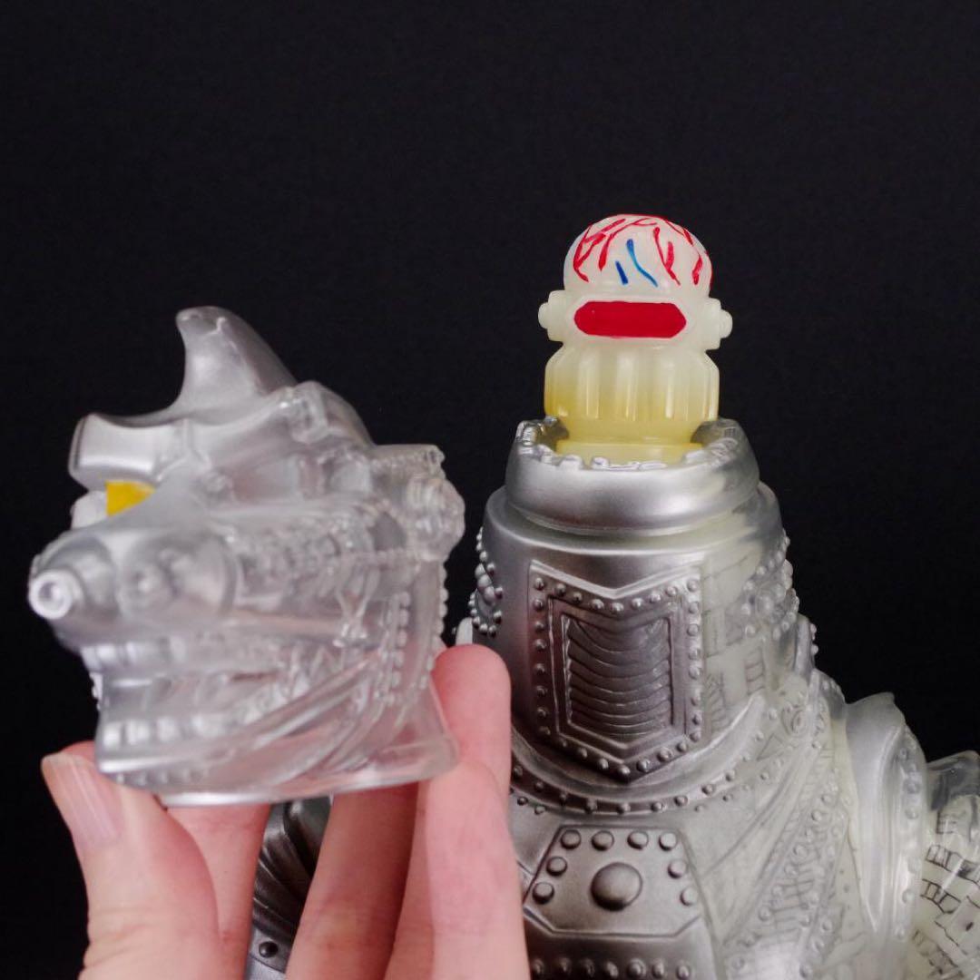 貴重 GID Ver.Ⅰ+IIセット マルサンメカゴジラ２450 機械可視版