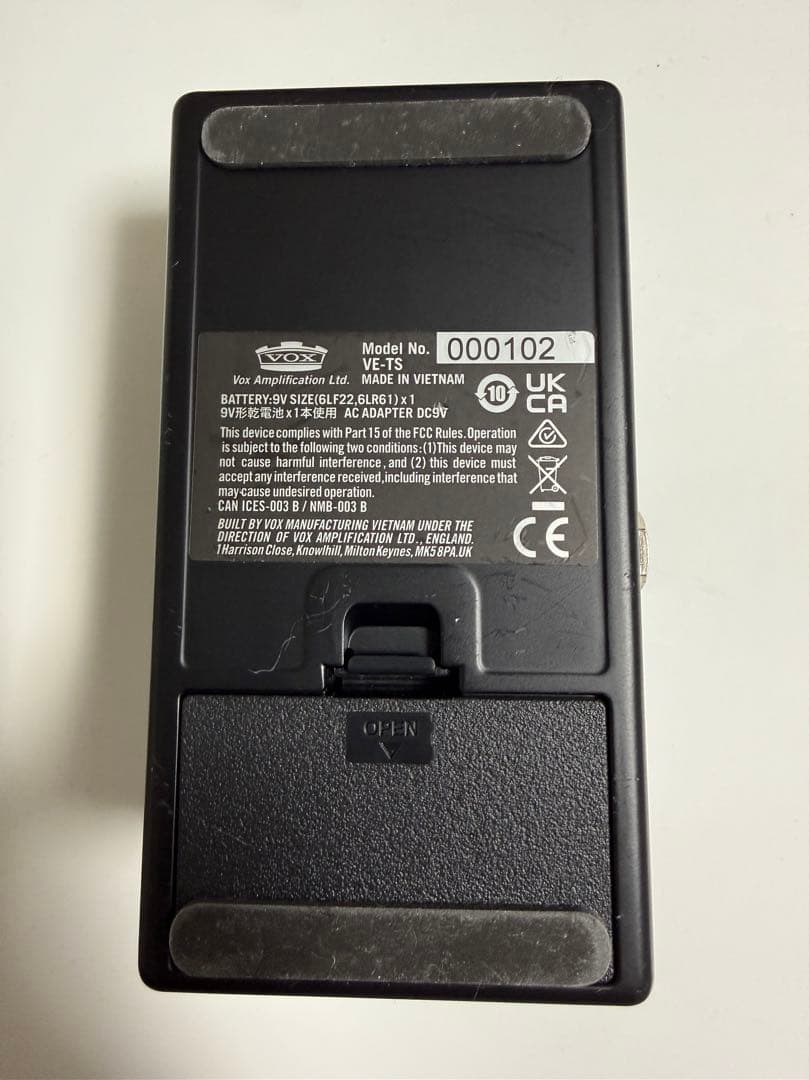 【美品】VOX TONE SCULPTOR チューブプリアンプイコライザー