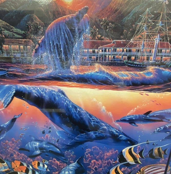 LASSEN (中古品) LAHAINA VISION 額付き