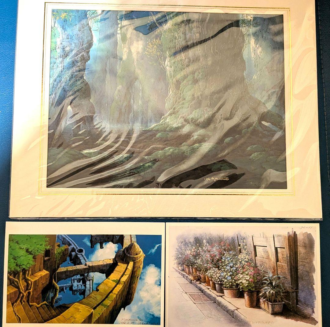 山本二三展 もののけ姫 複製原画 ジブリ背景画