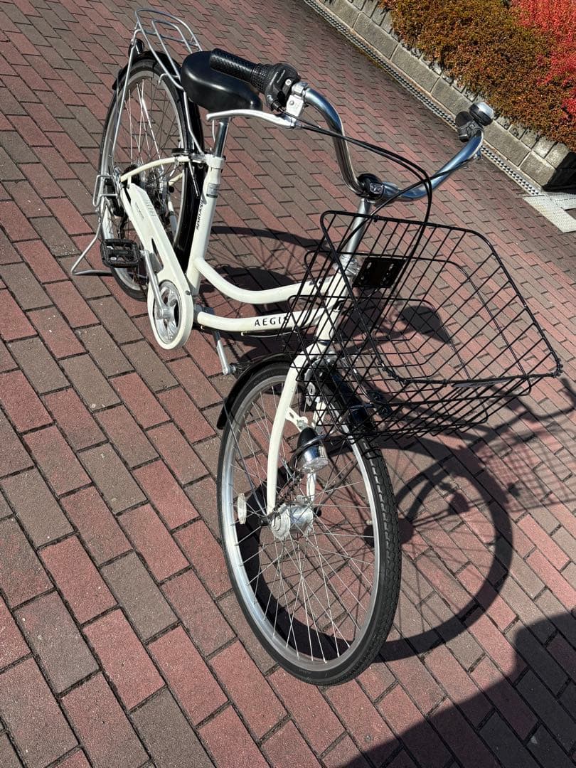 KAORUさん専用 オートライト変速付き、シティーサイクル(26㌅)個人配達用