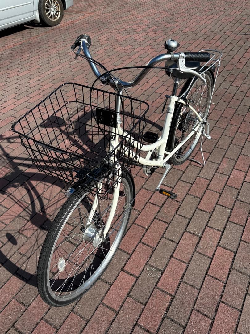 KAORUさん専用 オートライト変速付き、シティーサイクル(26㌅)個人配達用