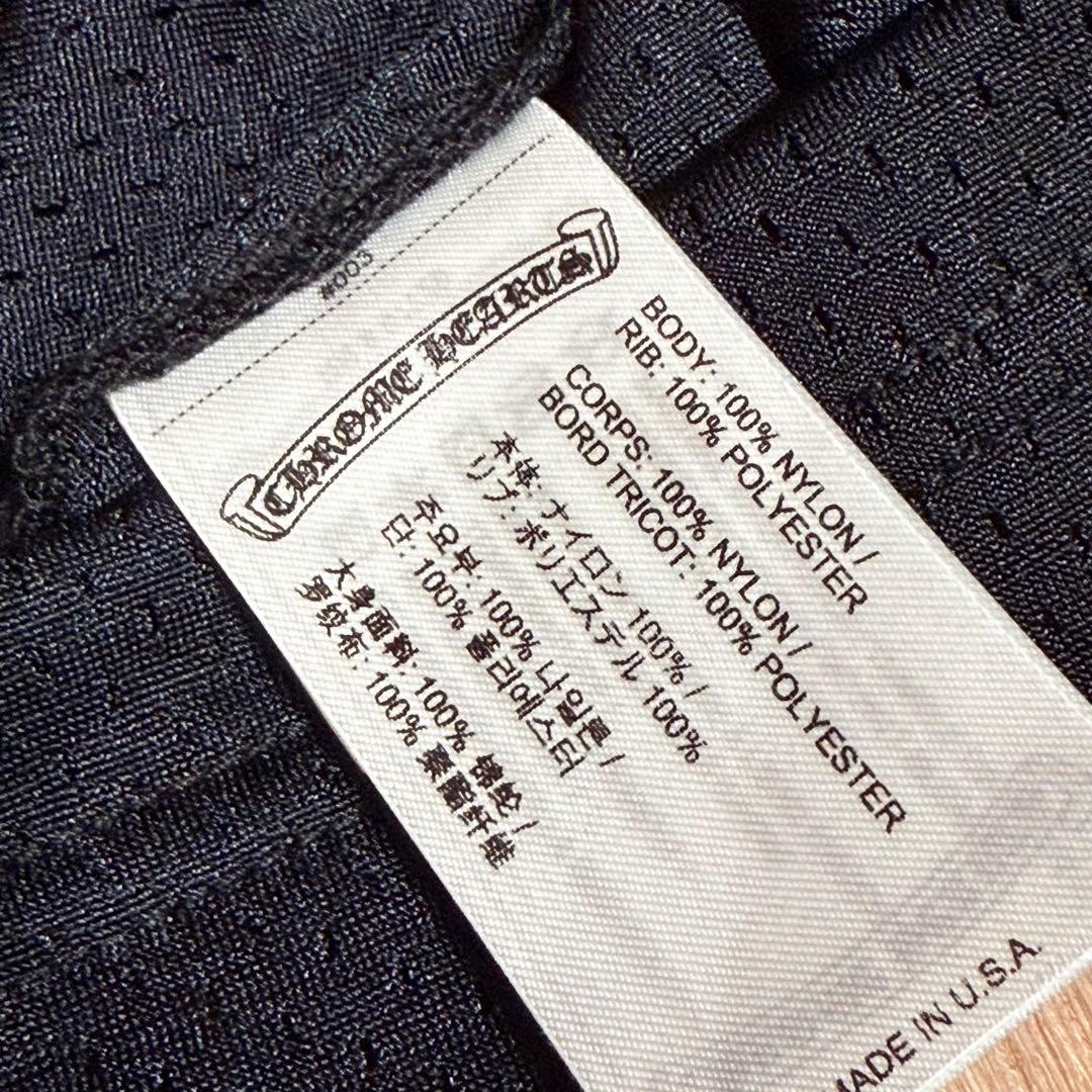 新品！クロムハーツ MESH WARM UP JERSEY CH メッシュ M