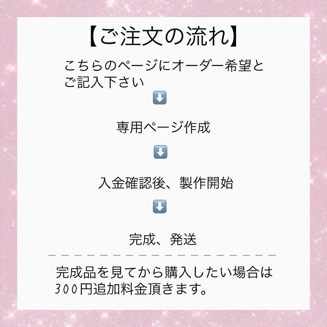 デコうちわ パーツ オーダー