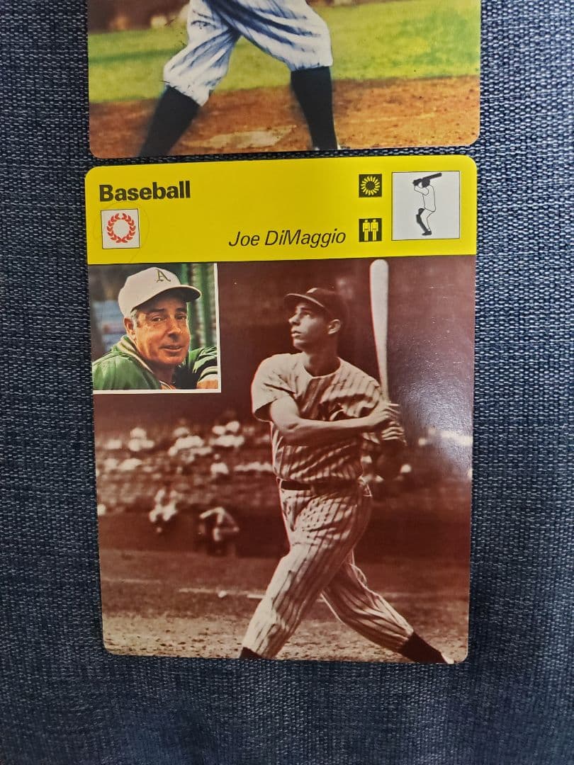 【超希少】★1977年カードMLB★ベーブルース、ディマジオ、ロビンソン他★