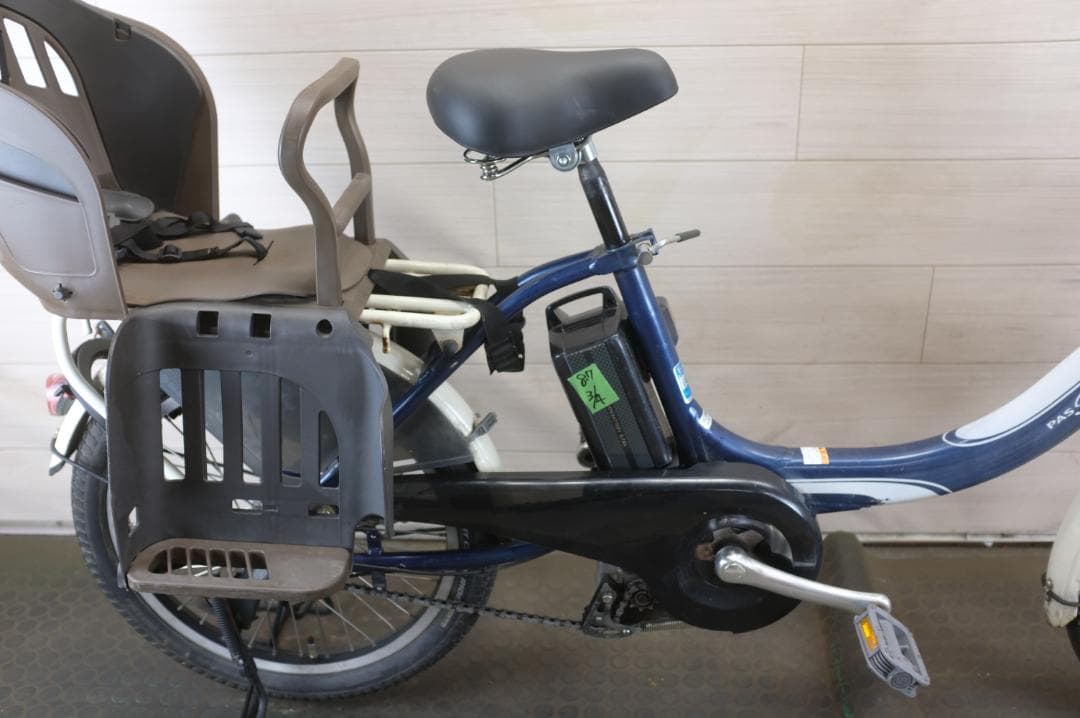 新基準ヤマハPAS　Babby　20インチ　3段　8.7Ah（4点灯）充電器あり