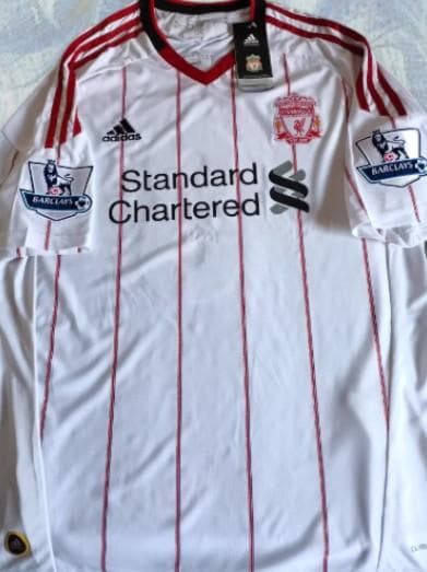 10/11 リヴァプール アウェイ 長袖 8番 スティーブン・ジェラード