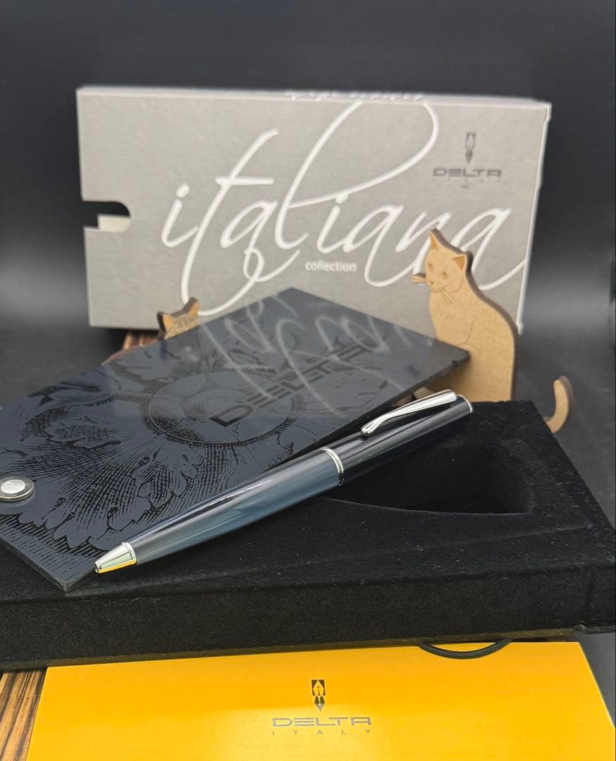 DELTA ボールペン イタリアーナ ブルー