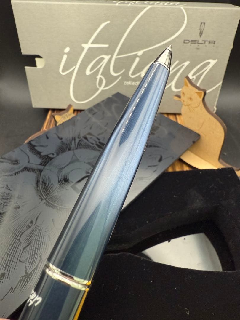 DELTA ボールペン イタリアーナ ブルー