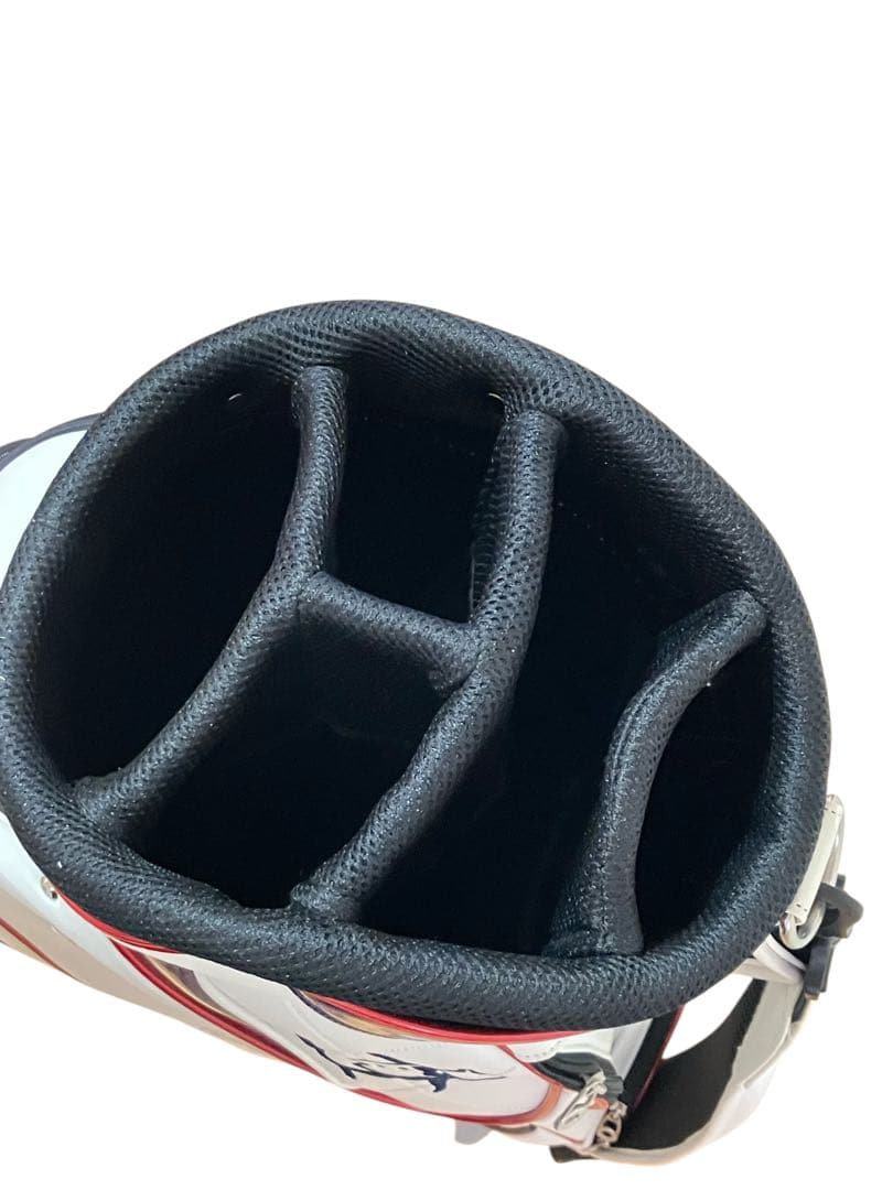 F*1様 Munsingwear キャディバッグ ホワイト