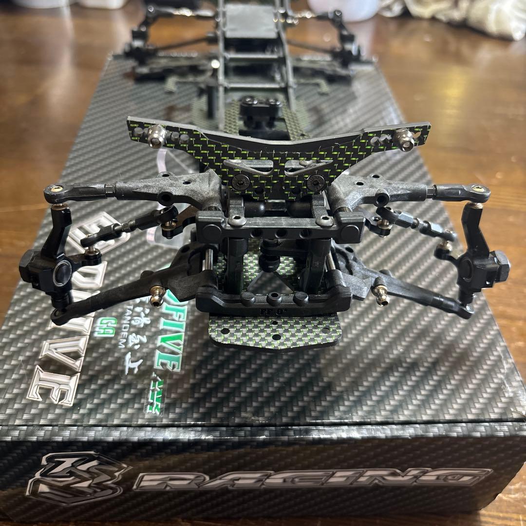 3レーシング　サクラD5MR 緑ラメカーボン　希少　ラジドリ