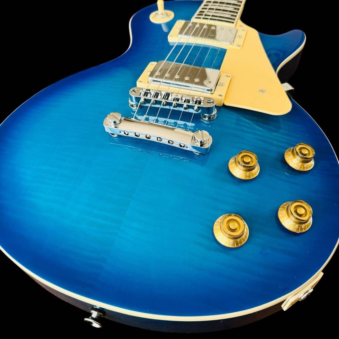 【美品】AriaPro Ⅱ Blitz レスポール　ブルー