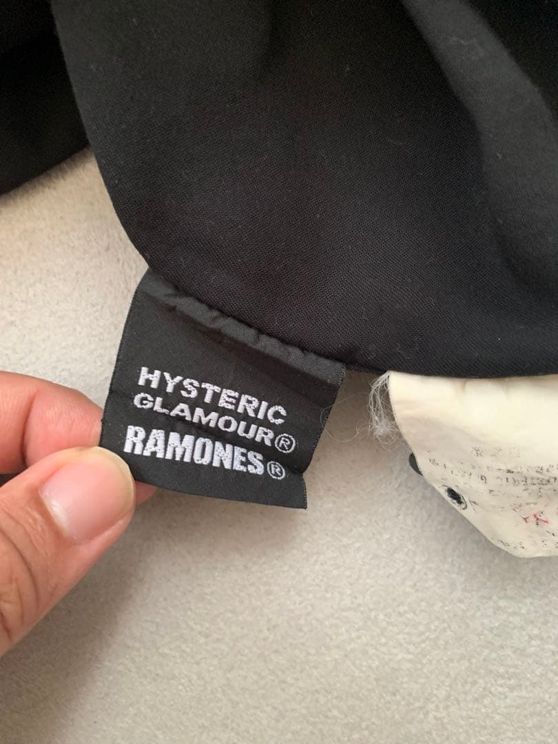 ヒステリックグラマー　ラモーンズ　ボーリングシャツ　Sサイズ