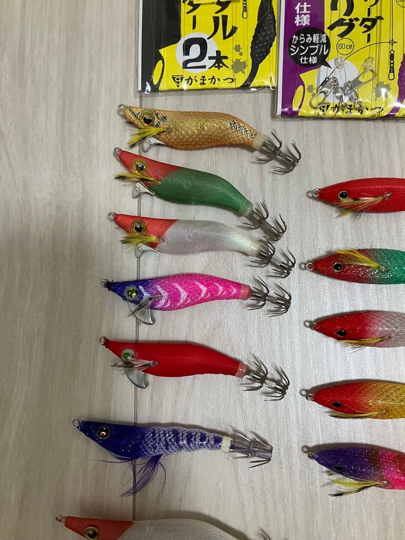 イカメタル用エギとメタルスッテ、ほぼ未使用品