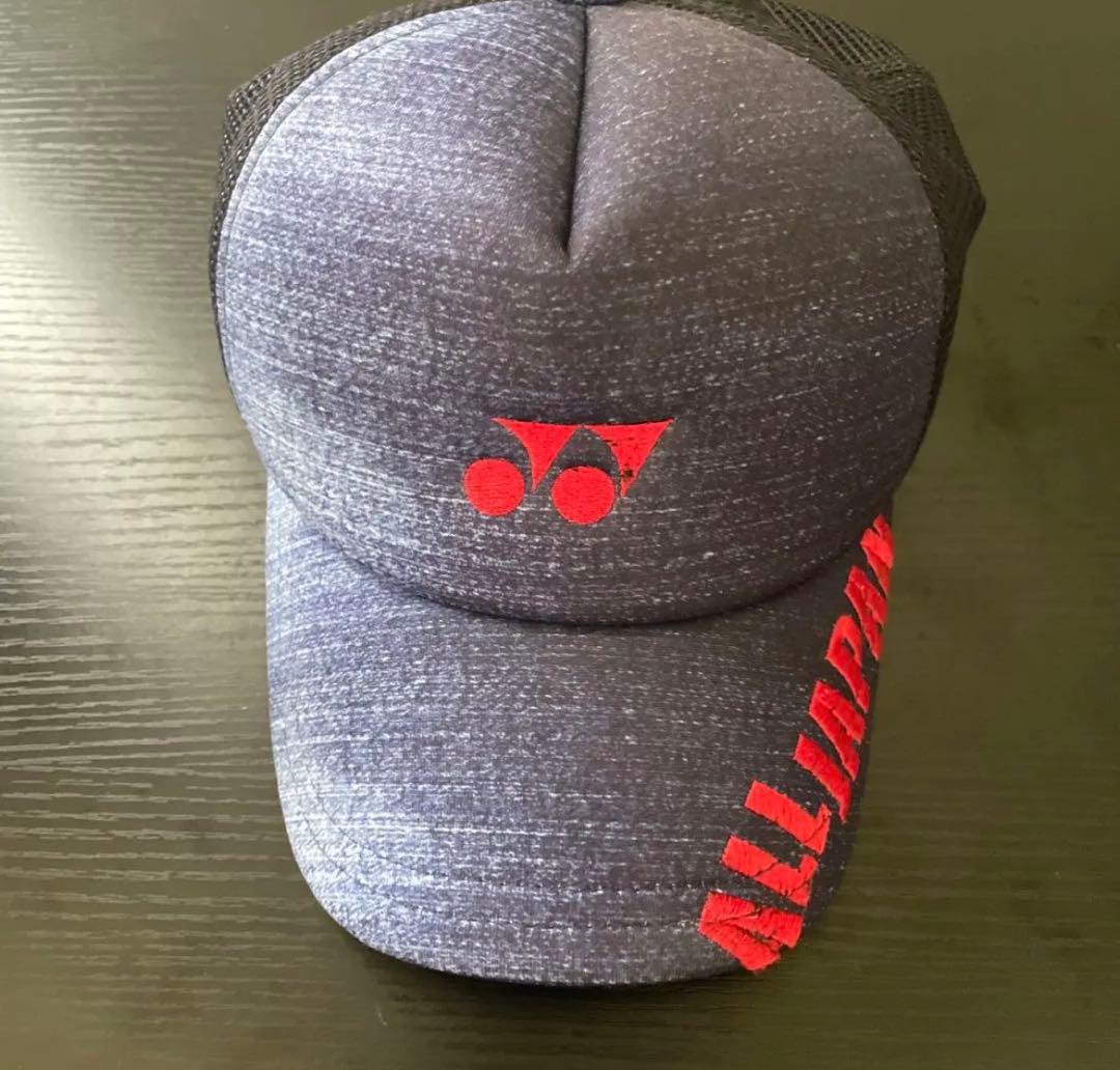 YONEX 2018 インターハイ 限定 ALLJAPAN キャップ ネイビー