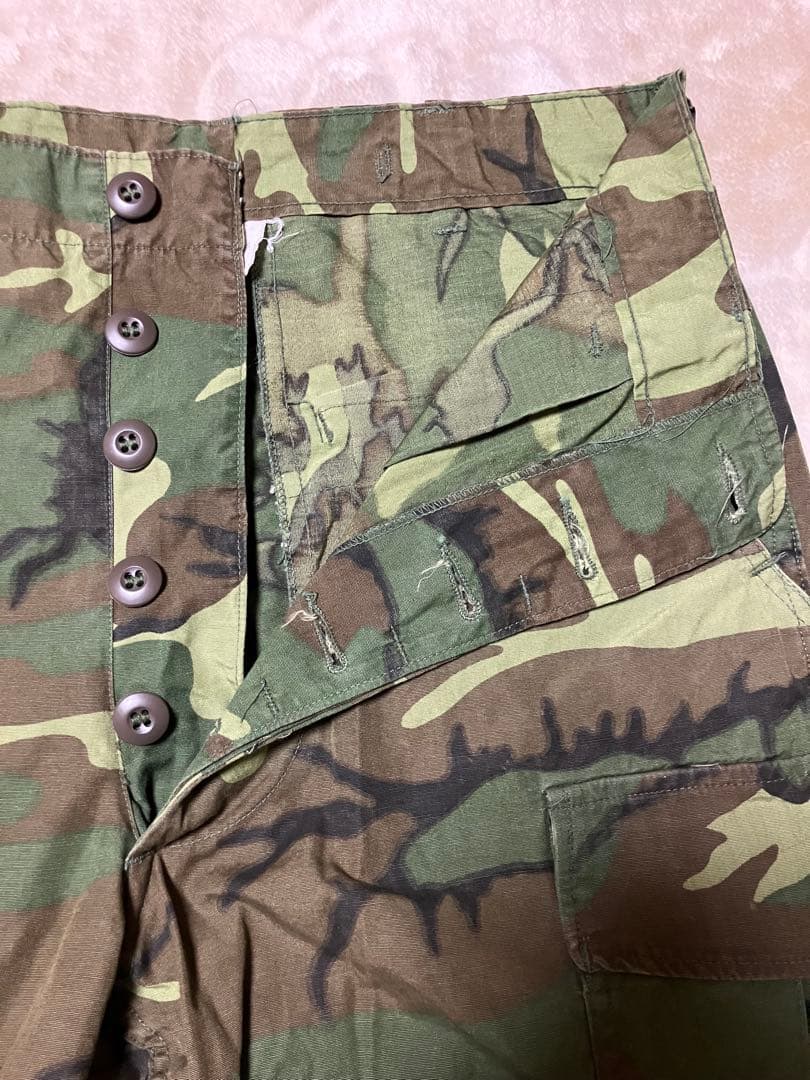 米軍実物　60's ジャングルファティーグ　ERDL ノンリップポプリン