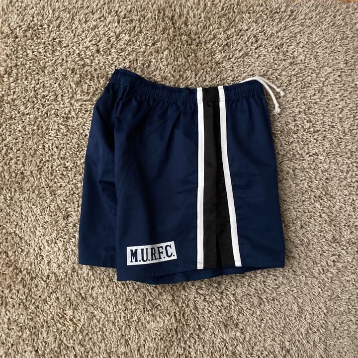 新品 明大 ラグビー部 プラクティス ショーツ ラグパン 支給品 非売品 L